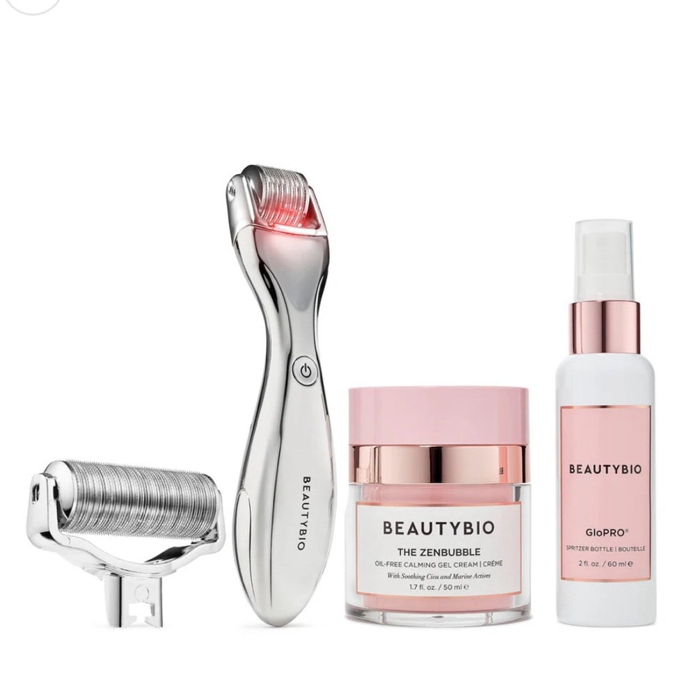 BeautyBio AfterGlo Microneedling tool
